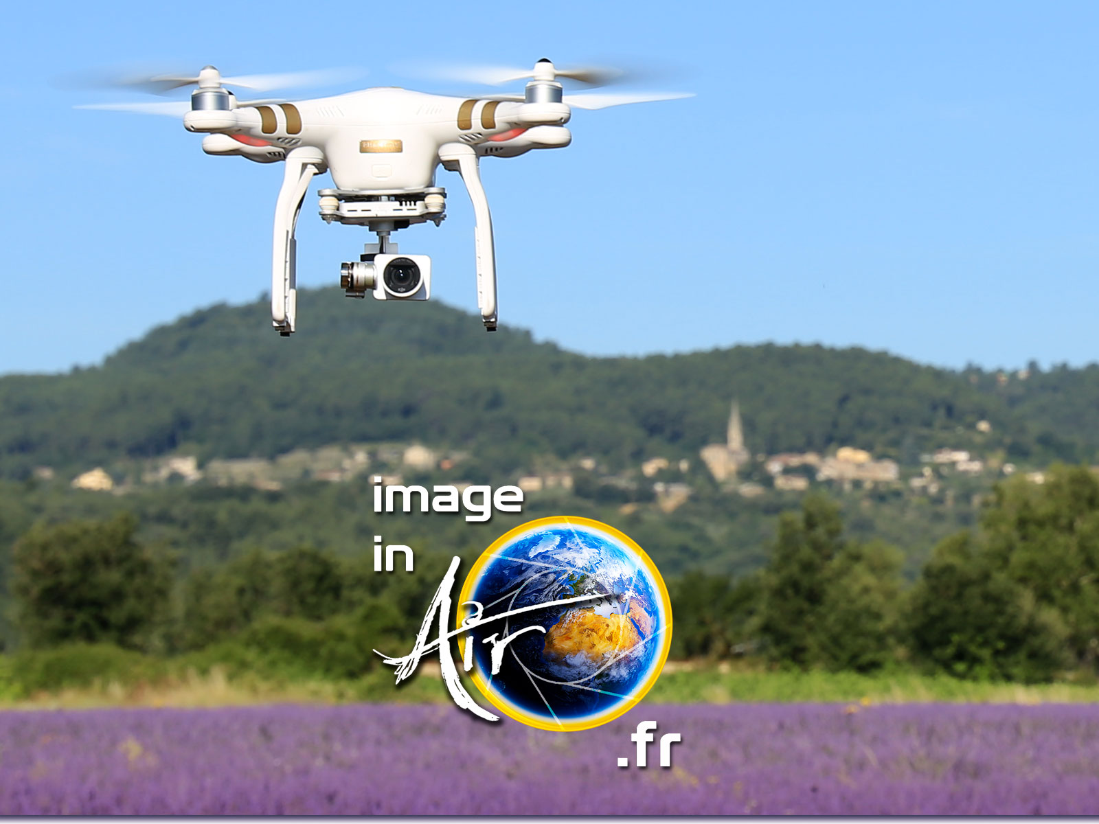Photos et vidéos aériennes avec Image in air à l'aide d'un drone ou de l'autogire